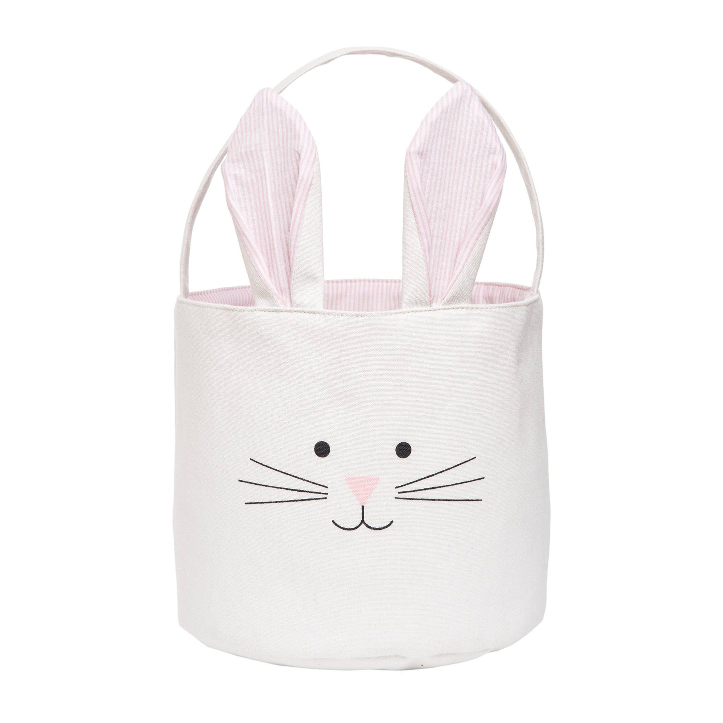 Pink Easter Bunny Ears Basket