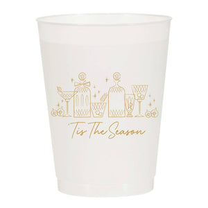 'Tis The Season - Set of 10 Reusable Cup