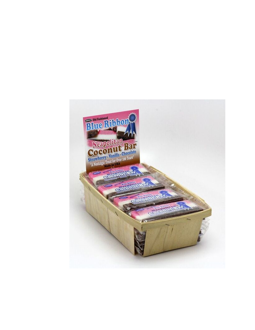 3 Coconut Bars Strawberry Vanilla Chocolate