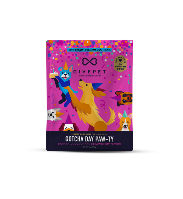 Give Pet Gotcha Day Paw-Ty