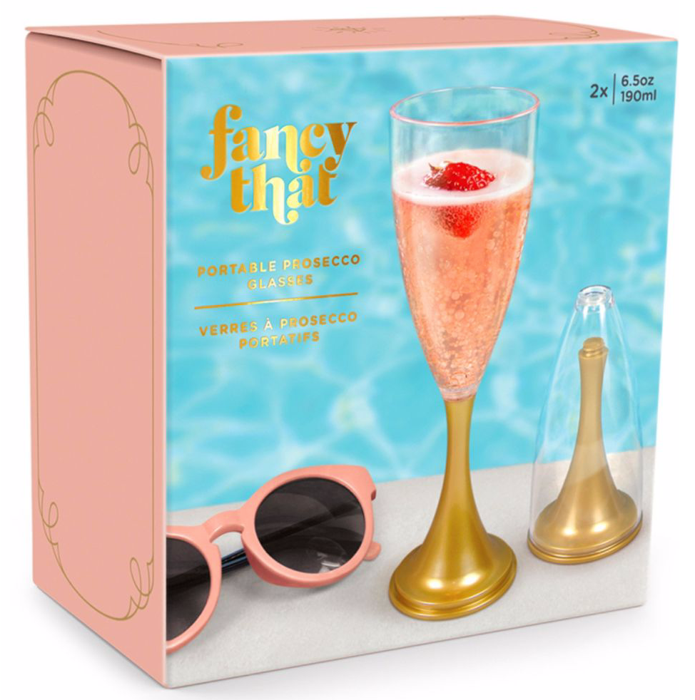 Portable Prosecco Glasses