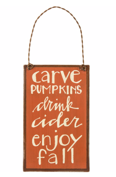 Carve Pumpkins Holiday Ornament