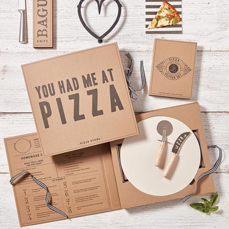 Pizza Stone Book Box