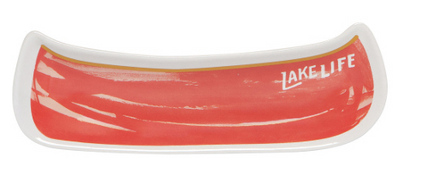 Lake Life Canoe Trinket Dish