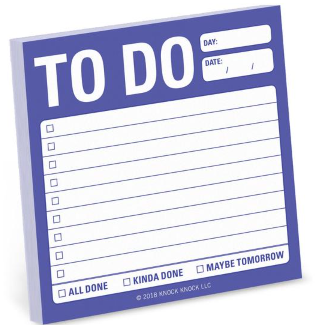 To Do Sticky Notes