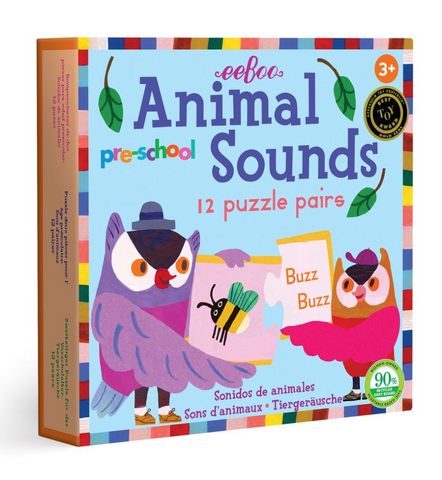 Animal Sounds Puzzle Pairs