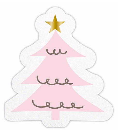 Cocktail Napkin- Holiday Tree