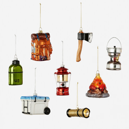 Camping Ornament (each sold separately)