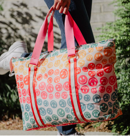Happy Face Tote Bag