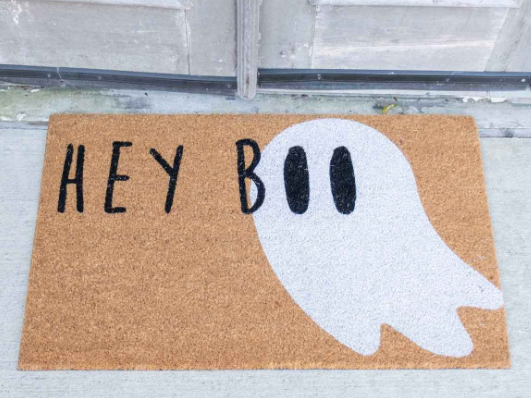 Hey Boo Doormat