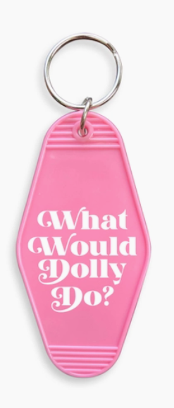 Dolly Hotel Motel Key Chains