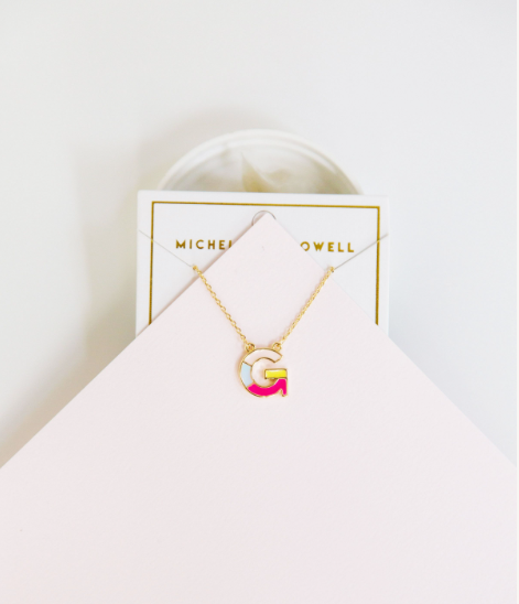 Olivia Luxe Initial Necklace