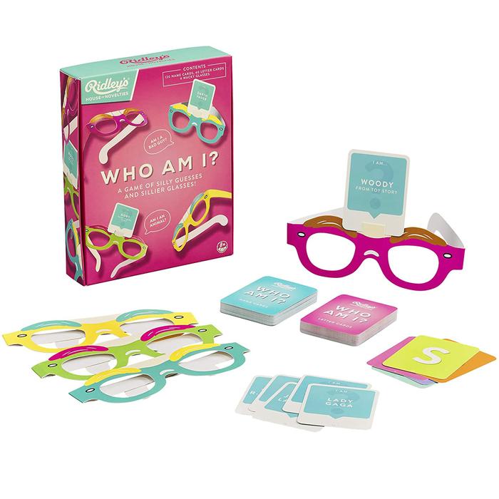 Who Am I- A Game of Silly Guesses and Sillier Glasses