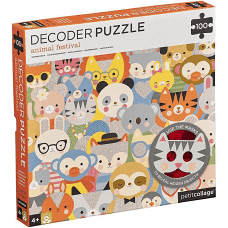 Decoder Puzzle- Animal Festival