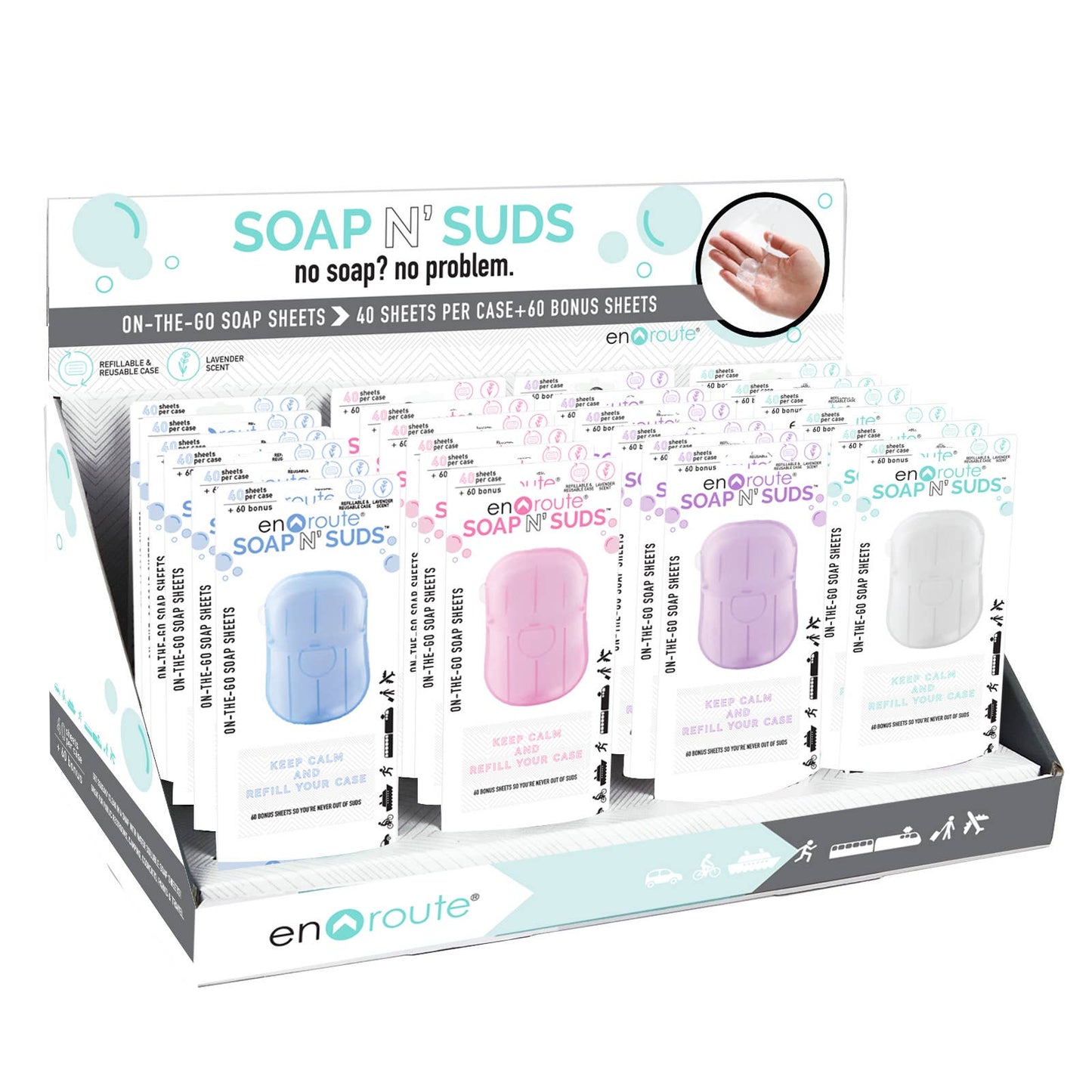 On-The-Go Soap Sheets