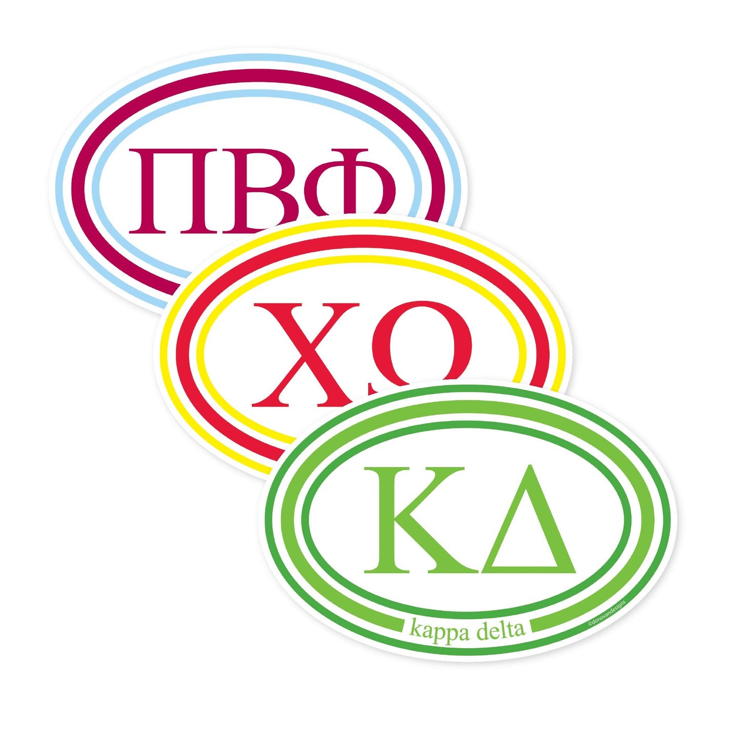 SORORITY BUMPER STICKERS