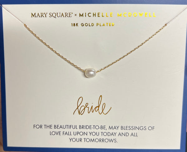 Mary Square + Michelle McDowell Carded Necklaces