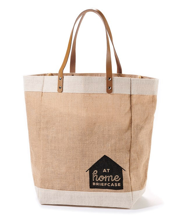 At Home Briefcase Tote
