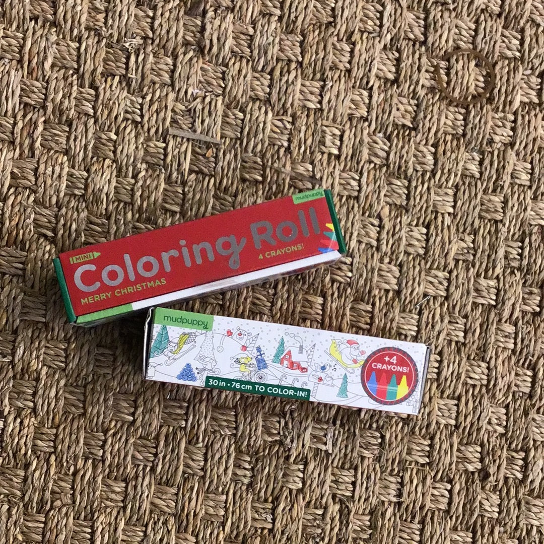 Mudpuppy Mini Coloring Roll