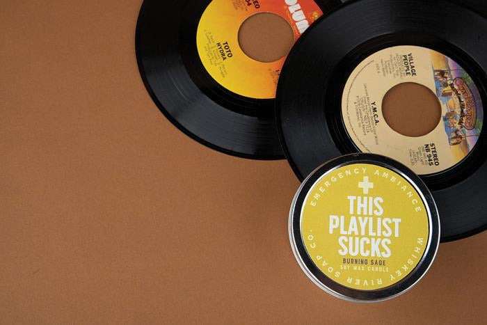 This Playlist Sucks Candle
