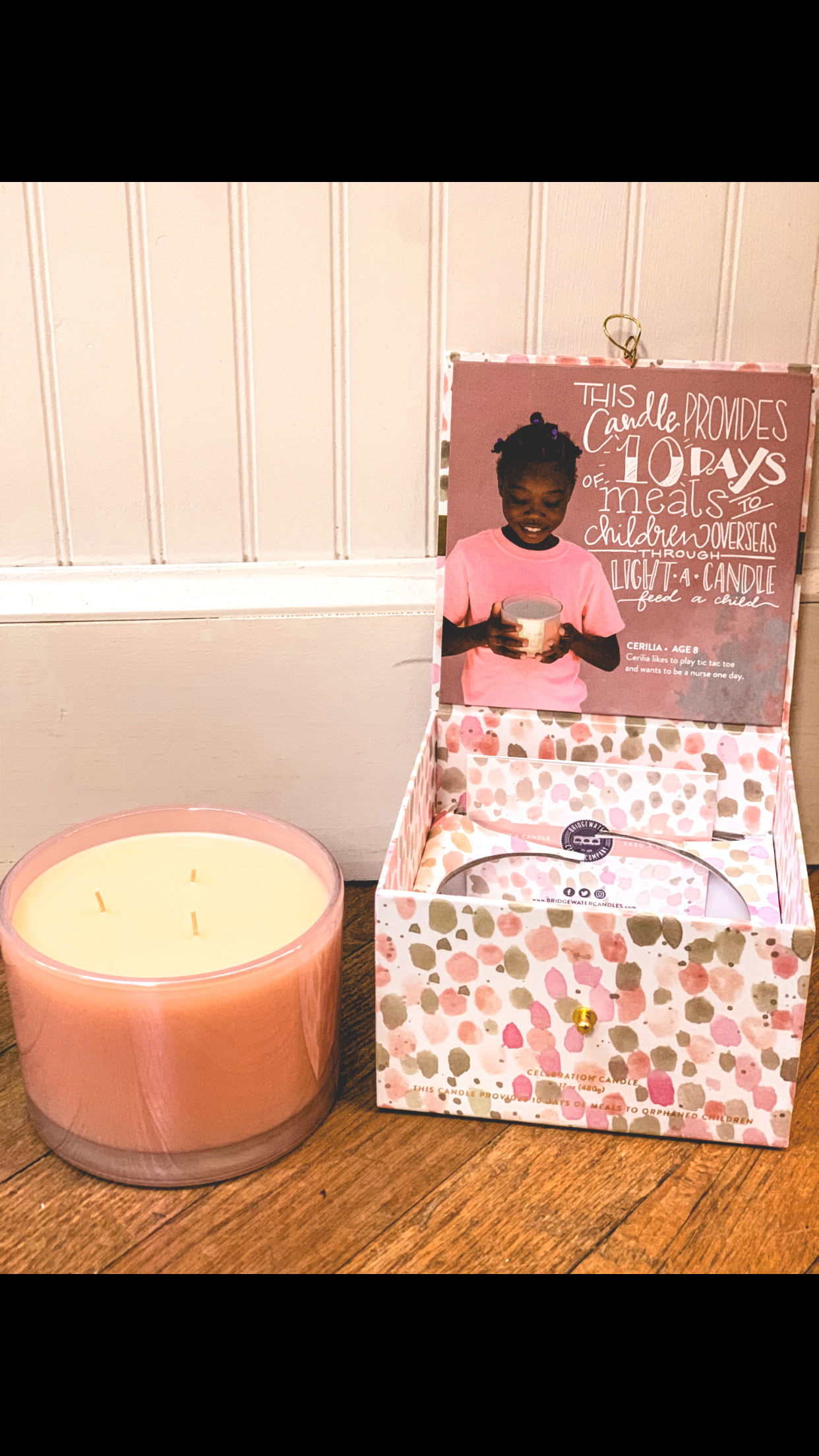 Sweet Grace Celebration Candle