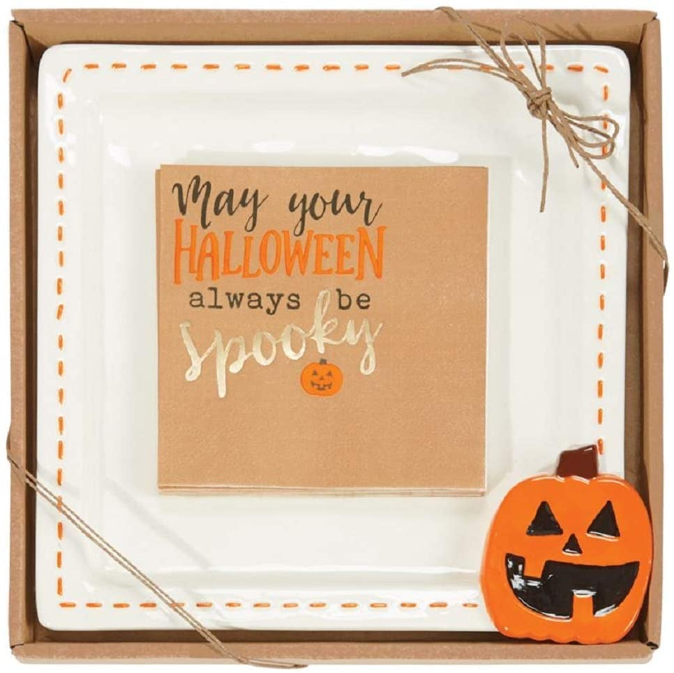 Jack O Lantern Cheese Set