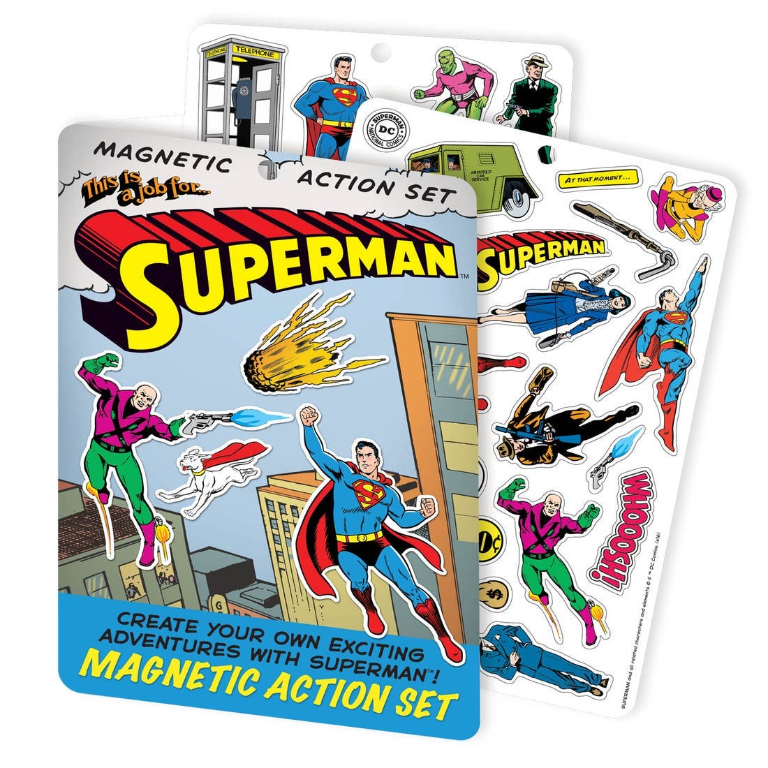 Superman Magnetic Play Set