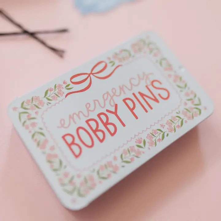 Emergency Bobby Pins Travel Tin