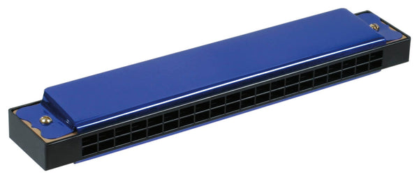 Neato! Large 6" Metal Harmonica with Case, Assorted Colors