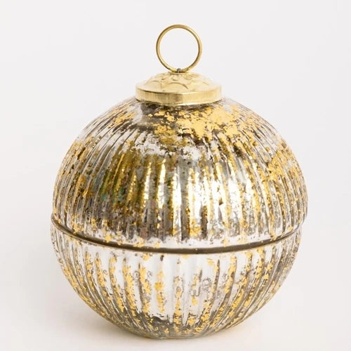 Gold Ornament Vanilla Spice Candle