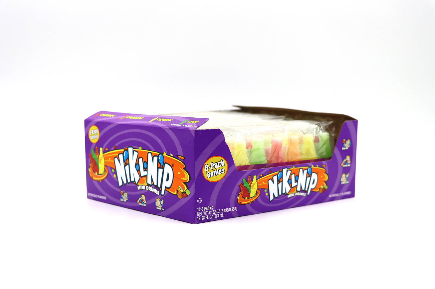 Nik-L-Nips Original Wax Bottles (8-Pack)