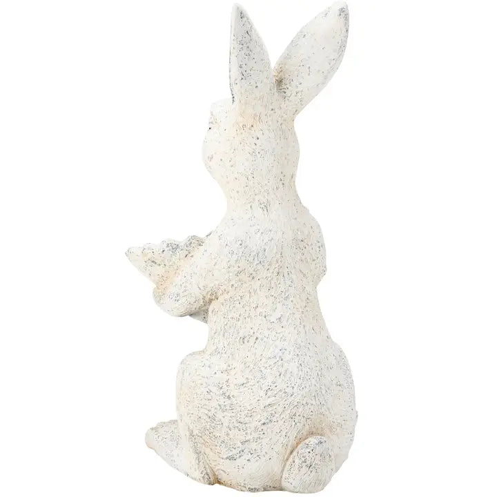 Bird Feeder Rabbit Figurine