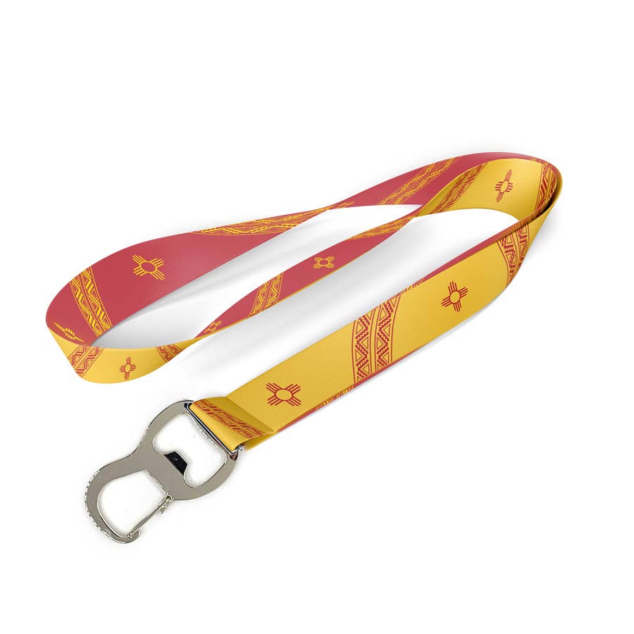 Bottle Opener Lanyards: Serape