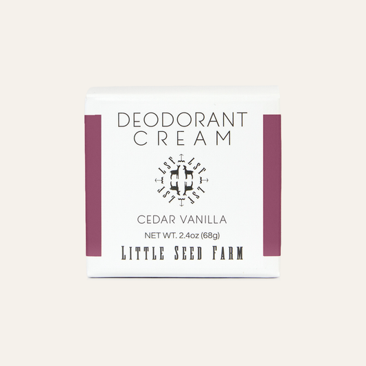 Cedar Vanilla Deodorant Cream