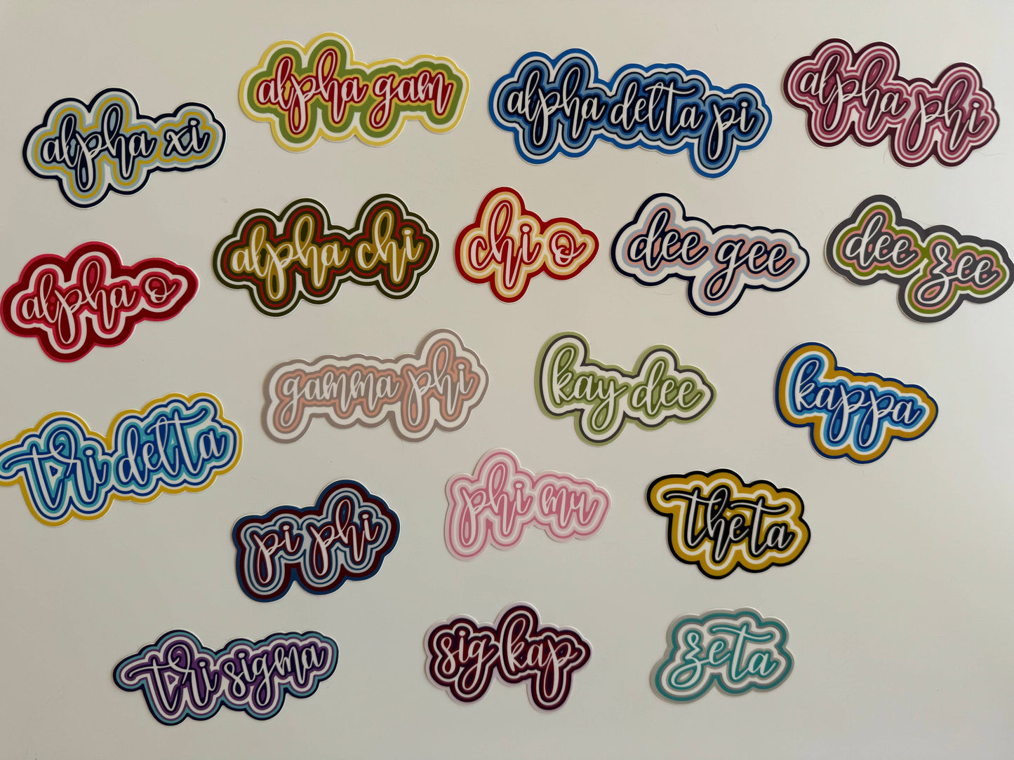 Alpha Delta Pi Sorority Decal