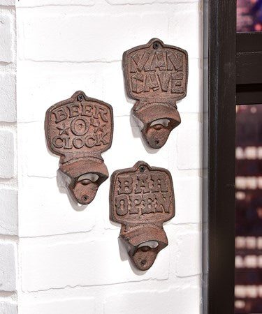 Cast Iron Wall Mount Bottle Opener