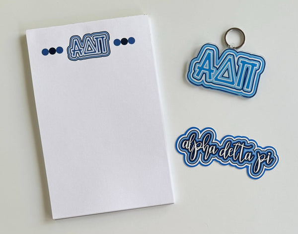 Alpha Delta Pi Sorority Notepad