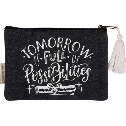 Tomorrow Is Full Of Possibilities Zipper Pouch