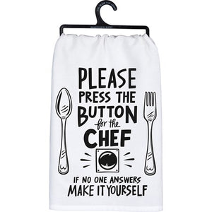 Please Press The Button for the Chef