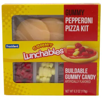 Gummy Lunchable Pizza