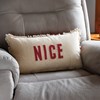 Naughty Nice Pillow