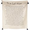 A Cat Mom Throw Blanket