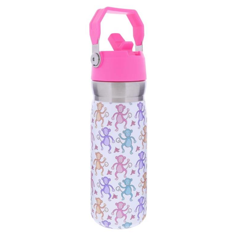 BaNaNa's 22 Oz. Water Bottle With Straw Cap