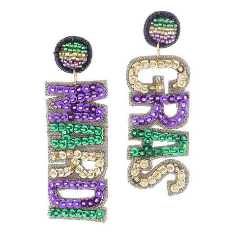 "MARDI GRAS" Earrings