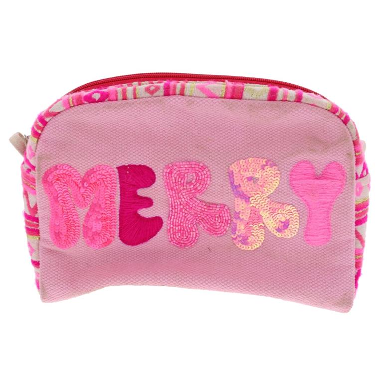 Holiday Multi-Purpose Zipper Pouch