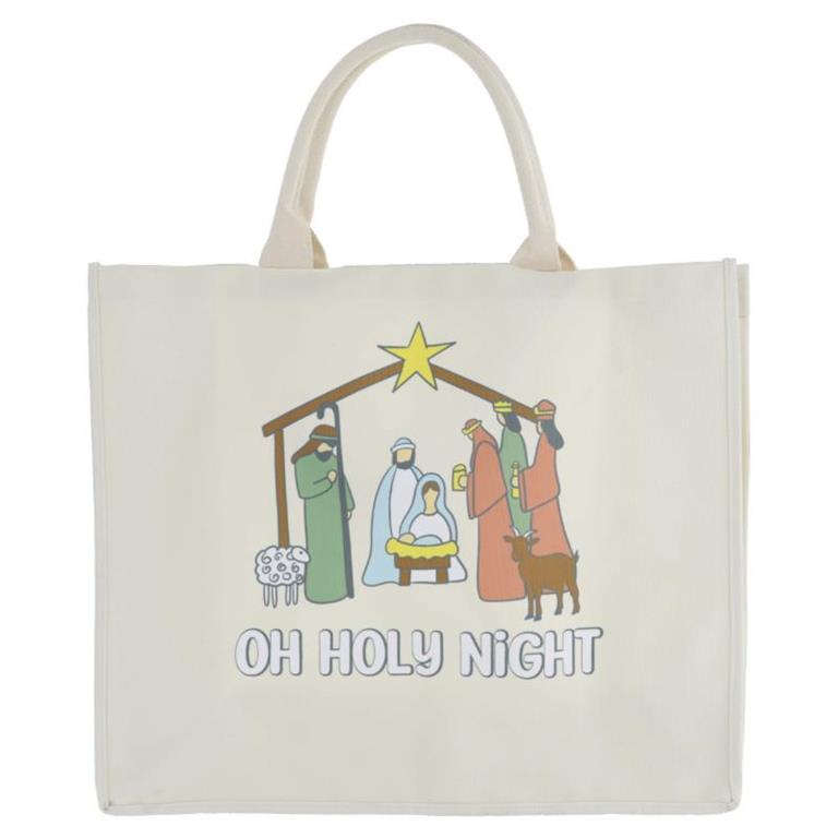 Oh Holy Night Large Tote