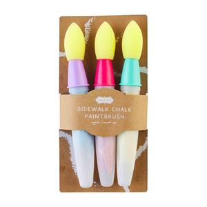 Pink Paint Brush Chalk Set