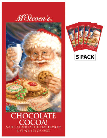 SANTA CHOCOLATE COCOA individual pack