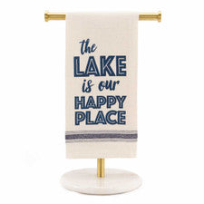 Lake Is Our Happy Place Hand Towel