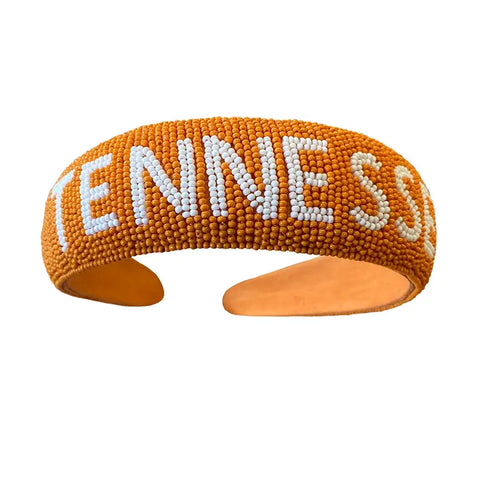 Tennessee  Hand Beaded Headband